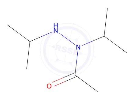 Chemical structure of N,N'-Diisopropylacetohydrazide