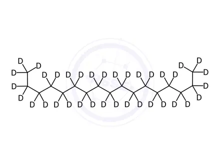 Chemical structure of n-Heptadecane-d36