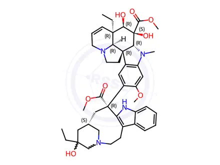 Chemical structure of Vincristine EP Impurity E