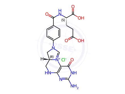 Chemical structure of Folinic Acid Impurity 16