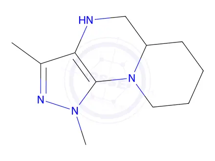 Chemical structure of 3,5-dimethyl-1,3,4,7-tetraazatricyclo[7.4.0.0²,⁶]trideca-2(6),4-diene