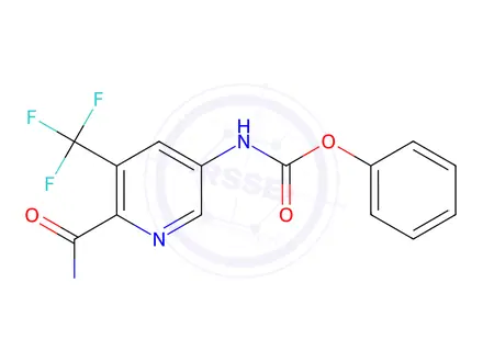 Chemical structure of Apalutamide impurity 93