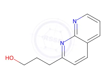 Chemical structure of 3-(1,8-Naphthyridin-2-yl)propan-1-ol