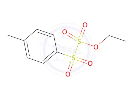 Chemical structure of Ethyl tosyl sulfonate