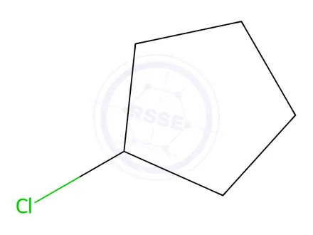 Chemical structure of Chlorocyclopentane