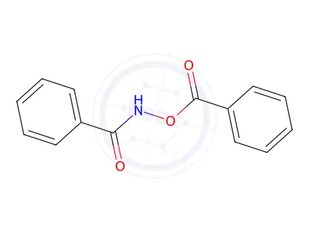 Chemical structure of N-(Benzoyloxy)benzamide