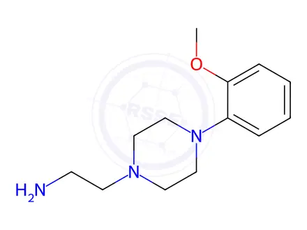 Chemical structure of 2-(4-(2-METHOXYPHENYL)PIPERAZIN-1-YL)ETHANAMINE