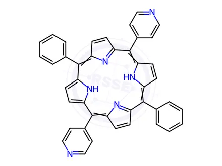 Chemical structure of Porphine Impurity 47