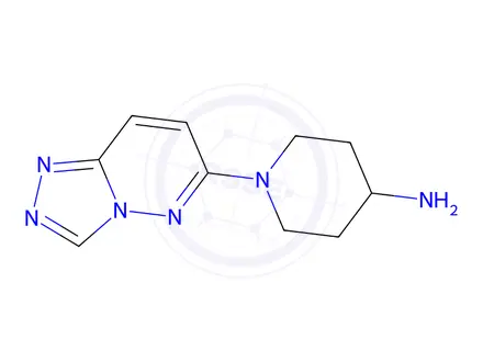 Chemical structure of 1-([1,2,4]Triazolo[4,3-b]pyridazin-6-yl)piperidin-4-amine