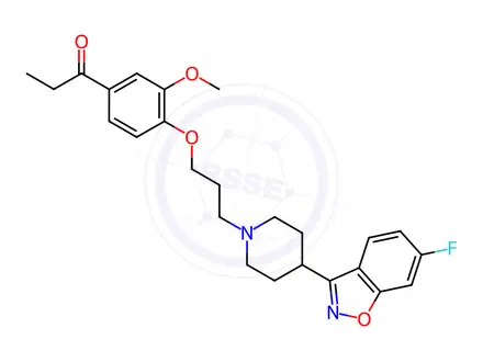 Chemical structure of Iloperidone Impurity 79