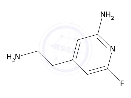 Chemical structure of 4-(2-Aminoethyl)-6-fluoropyridin-2-amine