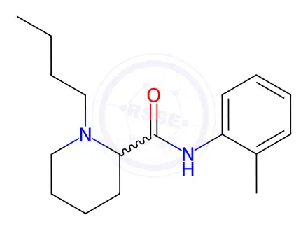 Chemical structure of Bupivacaine Impurity 20