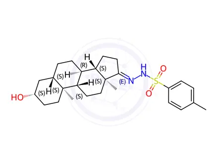 Chemical structure of 17-p-Toluenesulfonylhydrazide (3ß,5a)-Androstan-3-ol