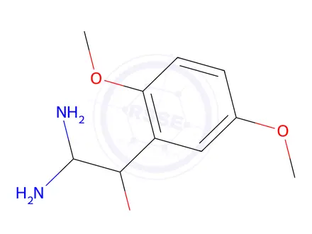 Chemical structure of 2,2-Diamino-1-(2,5-dimethoxyphenyl)ethan-1-ol