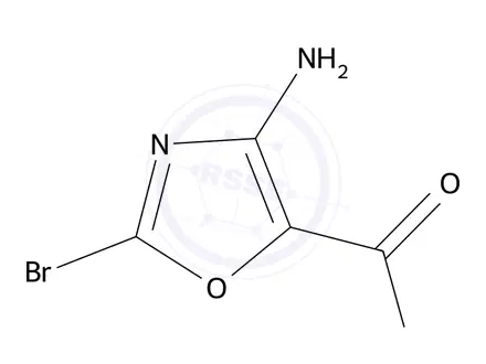Chemical structure of 4-Amino-2-bromooxazole-5-carboxamide