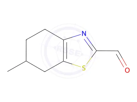Chemical structure of 6-Methyl-4,5,6,7-tetrahydro-1,3-benzothiazole-2-carbaldehyde