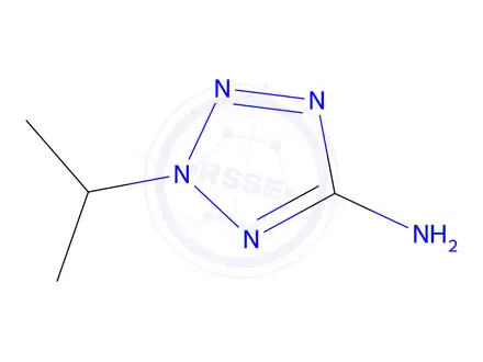 Chemical structure of 2-(propan-2-yl)-2H-1,2,3,4-tetrazol-5-amine