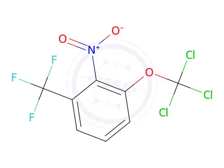 Chemical structure of 2-Nitro-1-(trichloromethoxy)-3-(trifluoromethyl)benzene