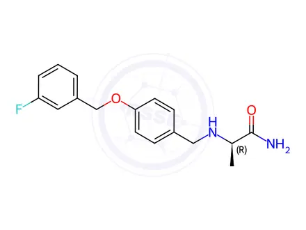 Chemical structure of (R)-Safinamide