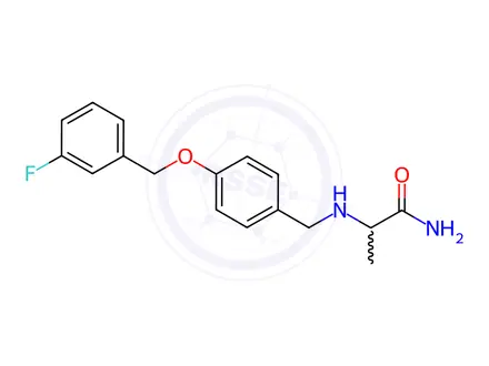 Chemical structure of Safinamide Racemic Mixture