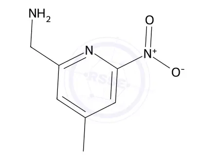Chemical structure of (4-Methyl-6-nitropyridin-2-yl)methanamine