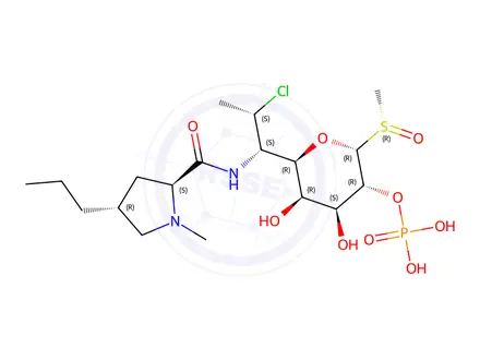 Chemical structure of Clindamycin 2-Phosphate-(S)-Sulfoxide