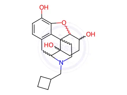 Chemical structure of Nalbuphine Hydrochloride Dihydrate