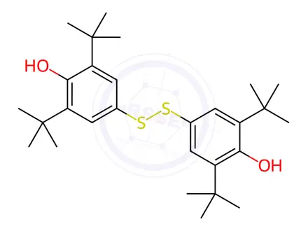 Chemical structure of Probucol USP Related Compound B