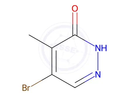 Chemical structure of 5-Bromo-4-methylpyridazin-3(2H)-one