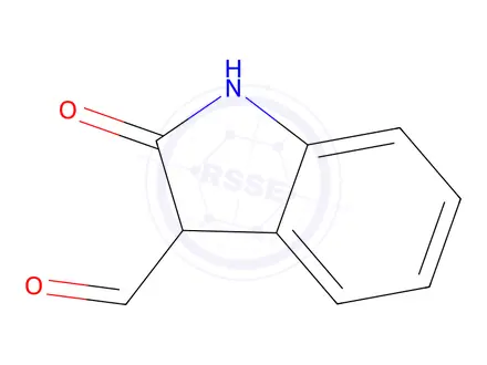 Chemical structure of 2-Oxoindoline-3-carbaldehyde