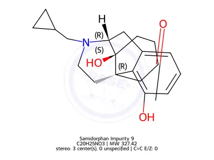 Chemical structure of Samidorphan Impurity 51