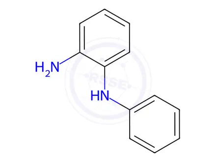 Chemical structure of 2-Aminodiphenylamine