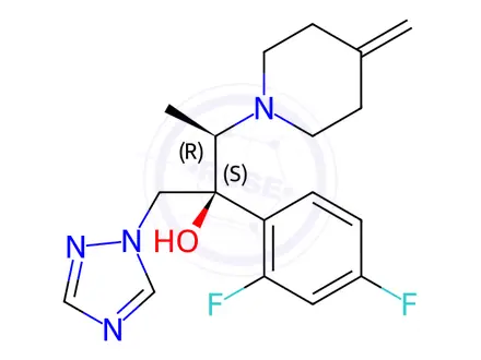 Chemical structure of Efinaconazole Impurity 4