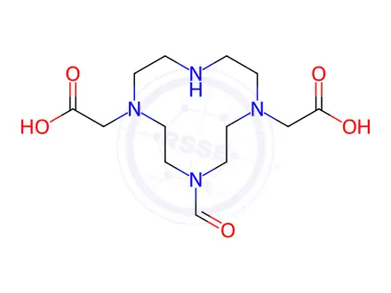 Chemical structure of Fomyl DO2A