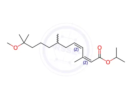 Chemical structure of Methoprene Impurity 2