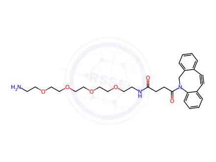 Chemical structure of DBCO-PEG4-amine