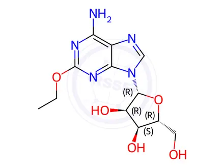 Chemical structure of Regadenoson Impurity 133