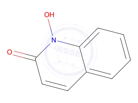Chemical structure of 1-hydroxyquinolin-2(1H)-one