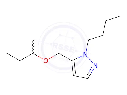 Chemical structure of 5-(sec-butoxymethyl)-1-butyl-1H-pyrazole