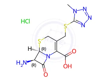 Chemical structure of Cefmenoxime Impurity 7(Hydrochloride)