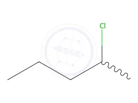 Chemical structure of 2-Chloropentane