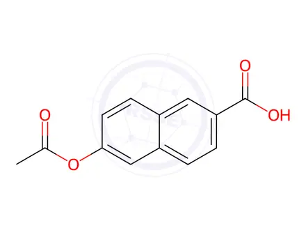 Chemical structure of 6-ACETOXY-2-NAPHTHOIC ACID