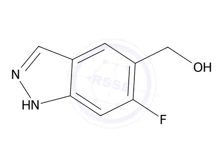 Chemical structure of (6-Fluoro-1H-indazol-5-yl)methanol