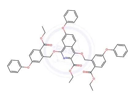 Chemical structure of Roxadustat Impurity 63