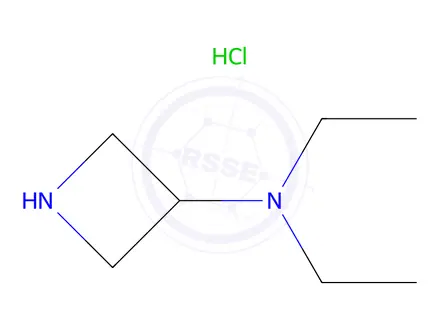 Chemical structure of N,N-Diethylazetidin-3-aMine hydrochloride