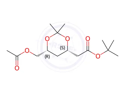 Chemical structure of Rosuvastatin D-5 Enantiomer Impurity