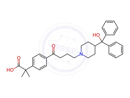 Chemical structure of Fexofenadinone