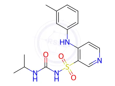Chemical structure of Torasemide