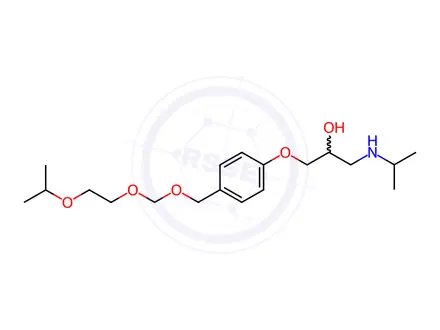 Chemical structure of Bisoprolol EP Impurity G