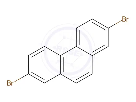 Chemical structure of 2,7-Dibromophenanthrene